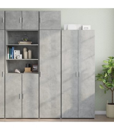 vidaXL Wall Cabinet Concrete Grey 45x42.5x40 cm Engineered Wood