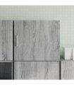 vidaXL Wall Cabinet Grey Sonoma 45x42.5x40 cm Engineered Wood