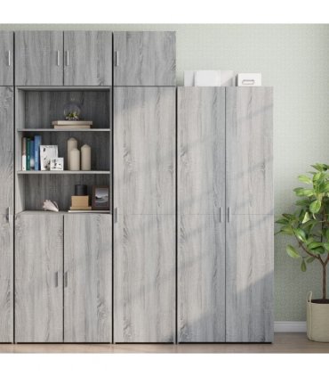 vidaXL Wall Cabinet Grey Sonoma 45x42.5x40 cm Engineered Wood