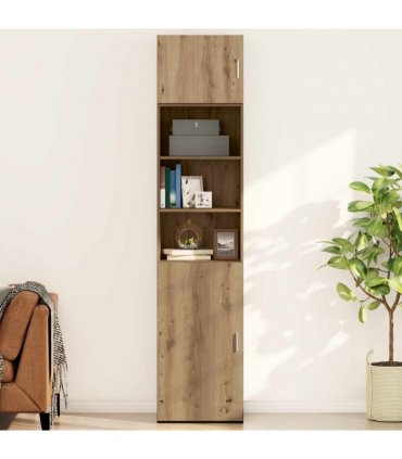 vidaXL Wall Cabinet Artisan oak 50 x 42.5 x 40 cm Engineered wood