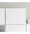 vidaXL Wall Cabinet White 50x42.5x40 cm Engineered Wood