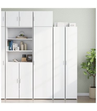 vidaXL Wall Cabinet White 50x42.5x40 cm Engineered Wood