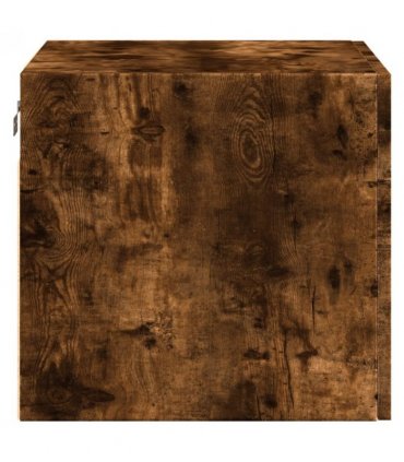 vidaXL Wall Cabinet Smoked Oak 50x42.5x40 cm Engineered Wood