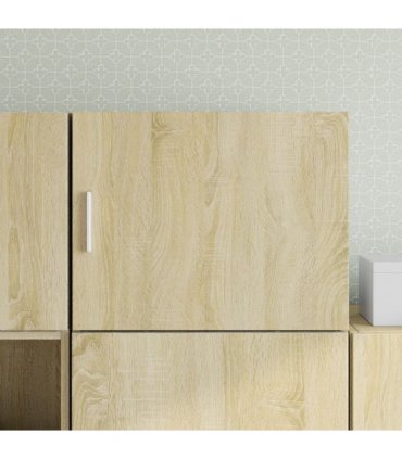 vidaXL Wall Cabinet Sonoma Oak 50x42.5x40 cm Engineered Wood