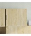 vidaXL Wall Cabinet Sonoma Oak 50x42.5x40 cm Engineered Wood