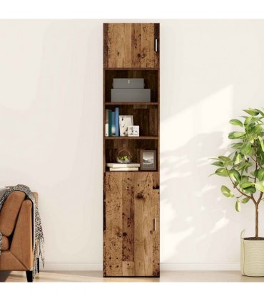 vidaXL Wall Cabinet Old wood 50 x 42.5 x 40 cm Engineered wood