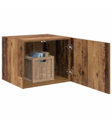 vidaXL Wall Cabinet Old wood 50 x 42.5 x 40 cm Engineered wood