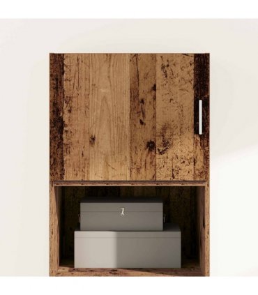 vidaXL Wall Cabinet Old wood 50 x 42.5 x 40 cm Engineered wood