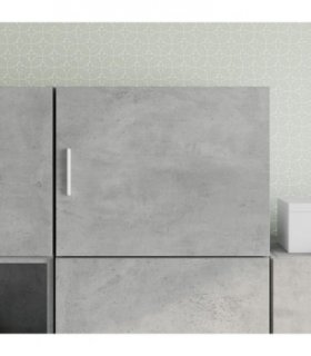 vidaXL Wall Cabinet Concrete Grey 50x42.5x40 cm Engineered Wood