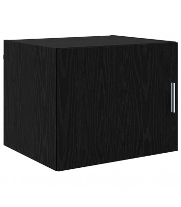 vidaXL Wall Cabinet Black oak 50 x 42.5 x 40 cm Engineered wood