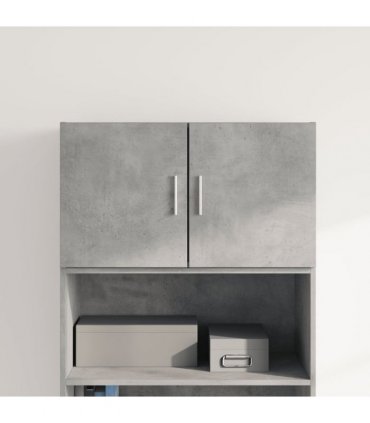 vidaXL Wall Cabinet Concrete Grey 70x42.5x40 cm Engineered Wood