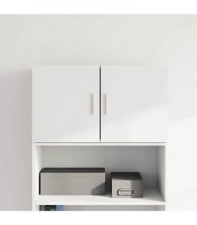 vidaXL Wall Cabinet White 70x42.5x40 cm Engineered Wood