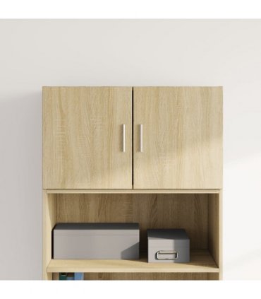 vidaXL Wall Cabinet Sonoma Oak 70x42.5x40 cm Engineered Wood