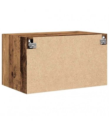 vidaXL Wall Cabinet Old wood 70 x 42.5 x 40 cm Engineered wood