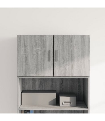 vidaXL Wall Cabinet Grey Sonoma 70x42.5x40 cm Engineered Wood