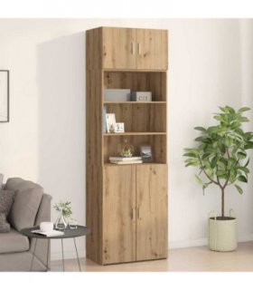vidaXL Wall Cabinet Artisan oak 70 x 42.5 x 40 cm Engineered wood