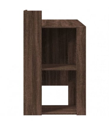 vidaXL Office Desk Brown Oak 103.5x56.5x94 cm Engineered Wood