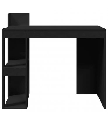vidaXL Office Desk Black 103.5x56.5x94 cm Engineered Wood