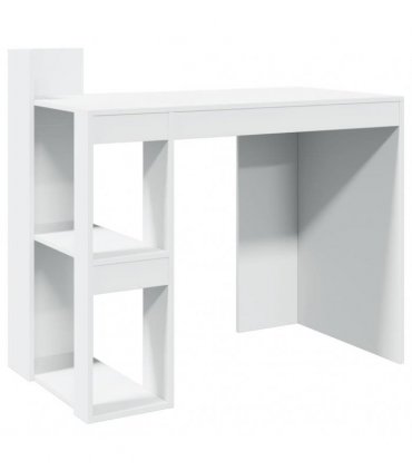 vidaXL Office Desk White 103.5x56.5x94 cm Engineered Wood