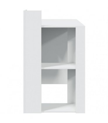 vidaXL Office Desk White 103.5x56.5x94 cm Engineered Wood