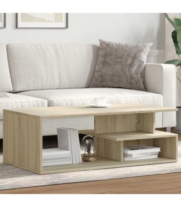 vidaXL Coffee Table Sonoma Oak 102x55x35 cm Engineered Wood