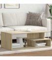 vidaXL Coffee Table Sonoma Oak 102x55x35 cm Engineered Wood