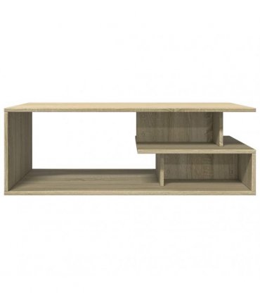 vidaXL Coffee Table Sonoma Oak 102x55x35 cm Engineered Wood