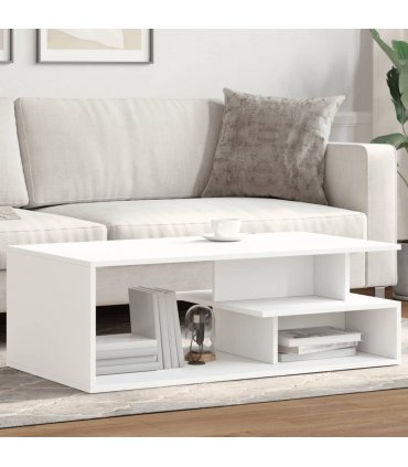vidaXL Coffee Table White 102x55x35 cm Engineered Wood