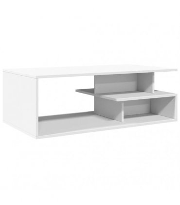 vidaXL Coffee Table White 102x55x35 cm Engineered Wood