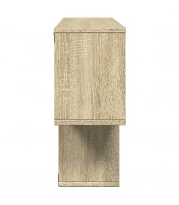 vidaXL Wall Shelf Sonoma Oak 100x20x53 cm Engineered Wood