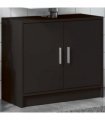 vidaXL Sink Cabinet Black 63x29x55 cm Engineered Wood