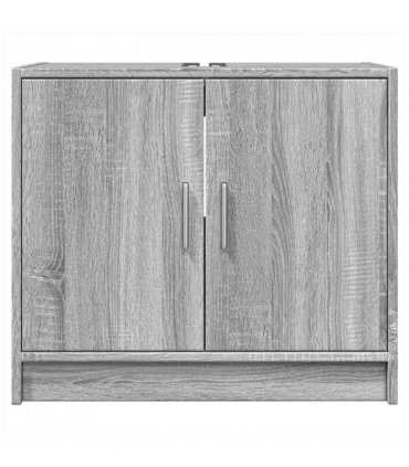 vidaXL Sink Cabinet Grey Sonoma 63x29x55 cm Engineered Wood