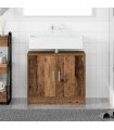 vidaXL Bathroom Cabinet Old Wood 63 x 29 x 55 cm Engineered wood