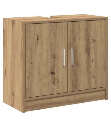 vidaXL Bathroom Cabinet Artisan Oak 63 x 29 x 55 cm Engineered wood