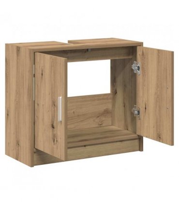 vidaXL Bathroom Cabinet Artisan Oak 63 x 29 x 55 cm Engineered wood