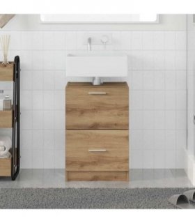 vidaXL Bathroom Cabinet Artisan Oak 40 x 37 x 59 cm Engineered wood