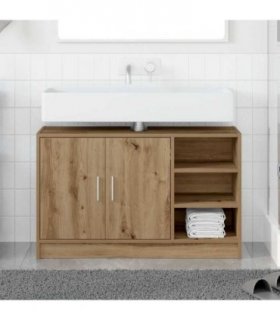 vidaXL Bathroom Cabinet Artisan Oak 90 x 29 x 55 cm Engineered wood