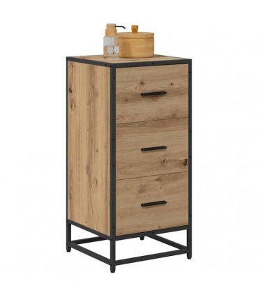 vidaXL Sideboard Artisan Oak 35.5 x 35 x76 cm