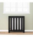 vidaXL Radiator Cover Black Oak 78 x 20 x 82 cm Engineered Wood