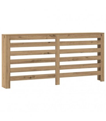 vidaXL Radiator Cover Artisian Oak 175x20x82 cm Engineered Wood — Colour: artisan oak, Size: 175 x 20 x 82 cm — V0672052474