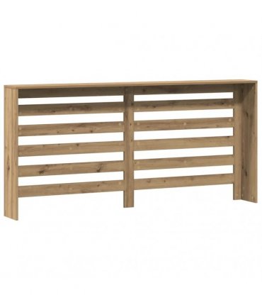vidaXL Radiator Cover Artisian Oak 175x20x82 cm Engineered Wood — Colour: artisan oak, Size: 175 x 20 x 82 cm — V0672052474