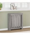vidaXL Radiator Cover Grey Sonoma 78x20x82 cm Engineered Wood — Size: 78 x 20 x 82 cm — V0672052479