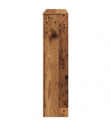 vidaXL Radiator Cover Old Wood 149x20x82 cm Engineered Wood — Size: 149 x 20 x 82 cm — V0672052486
