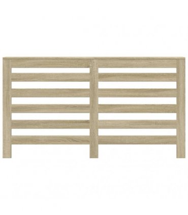 vidaXL Radiator Cover Sonoma Oak 149x20x82 cm Engineered Wood — Size: 149 x 20 x 82 cm — V0672052488