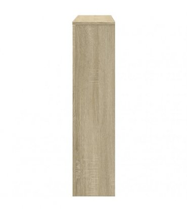 vidaXL Radiator Cover Sonoma Oak 149x20x82 cm Engineered Wood — Size: 149 x 20 x 82 cm — V0672052488