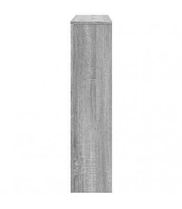 vidaXL Radiator Cover Grey Sonoma 149x20x82 cm Engineered Wood — Size: 149 x 20 x 82 cm — V0672052494