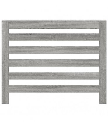 vidaXL Radiator Cover Grey Sonoma 104x20x82 cm Engineered Wood — Size: 104 x 20 x 82 cm — V0672052495
