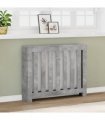vidaXL Radiator Cover Concrete Grey 104x20x82 cm Engineered Wood — Size: 104 x 20 x 82 cm — V0672052496