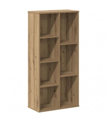 vidaXL Bookcase Artisian Oak 50x25x105 cm Engineered Wood