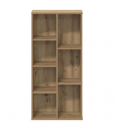 vidaXL Bookcase Artisian Oak 50x25x105 cm Engineered Wood